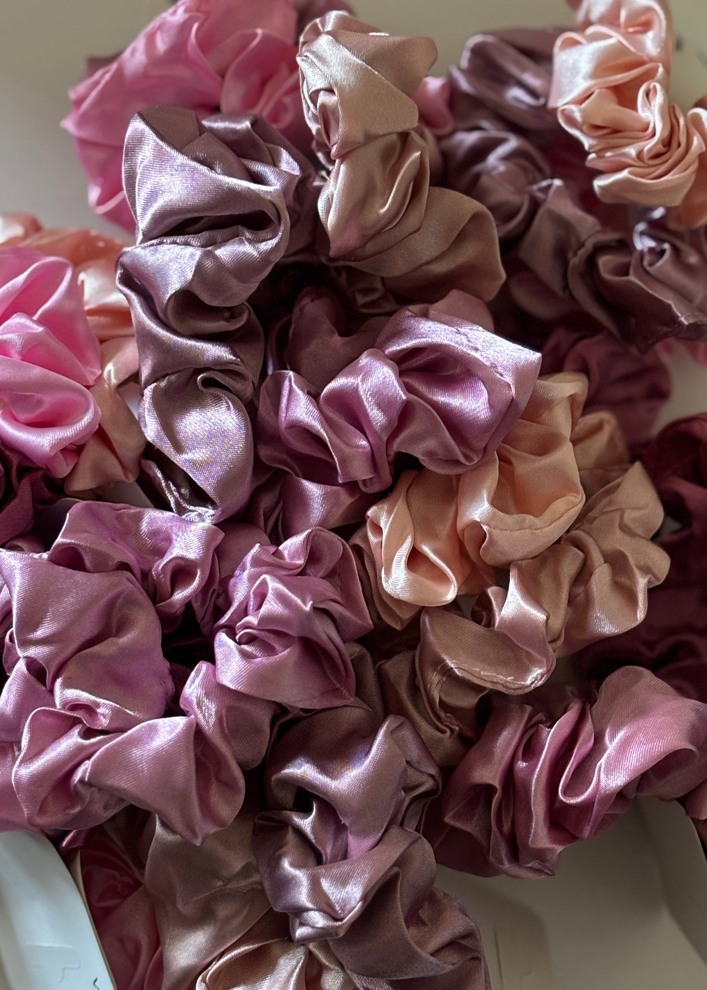 Cherry Blush Scrunchie-Set