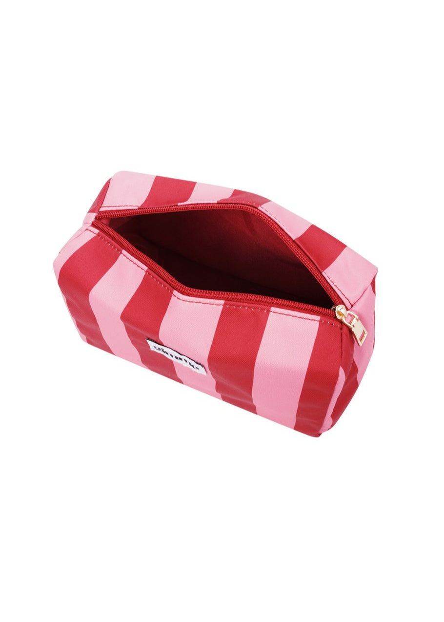 Make-Up Bag Red Stripes