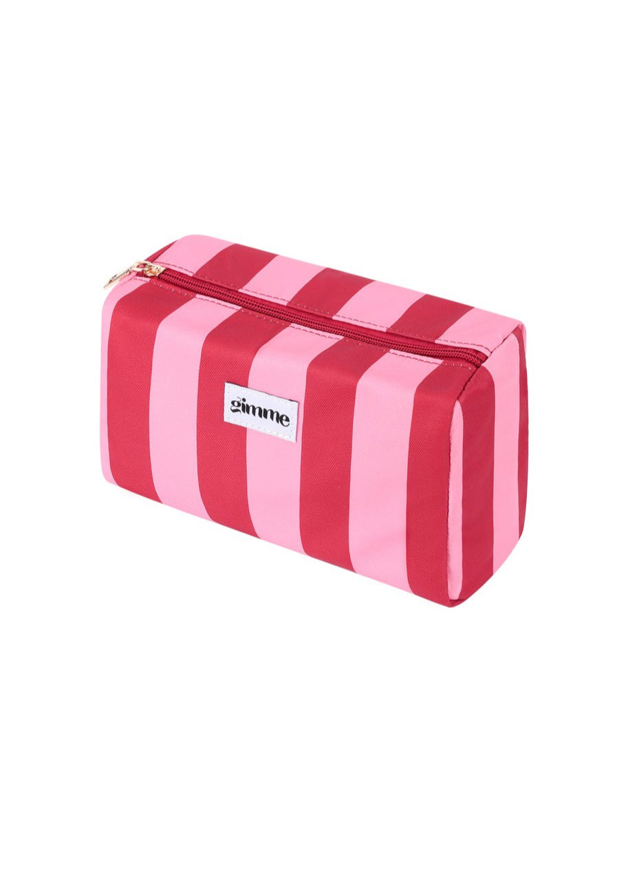 Make-Up Bag Red Stripes