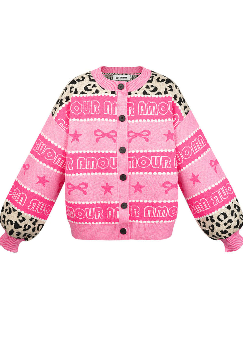 Amour Strickjacke