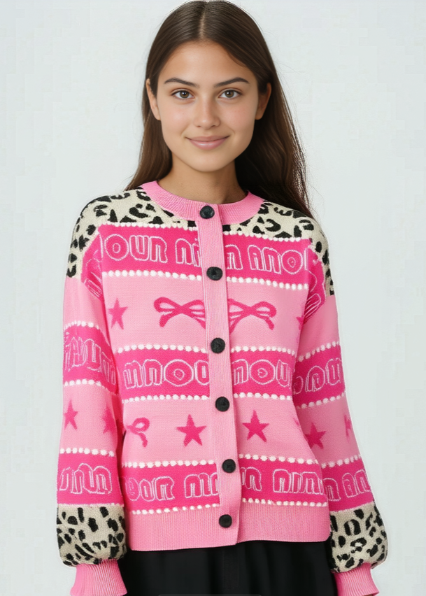 Amour Strickjacke