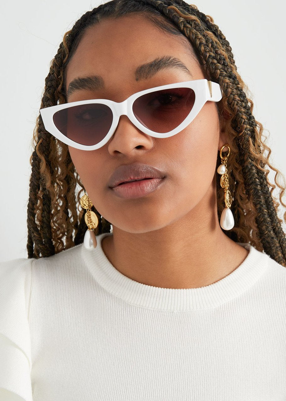 V-Statement Sonnenbrille Schwarz