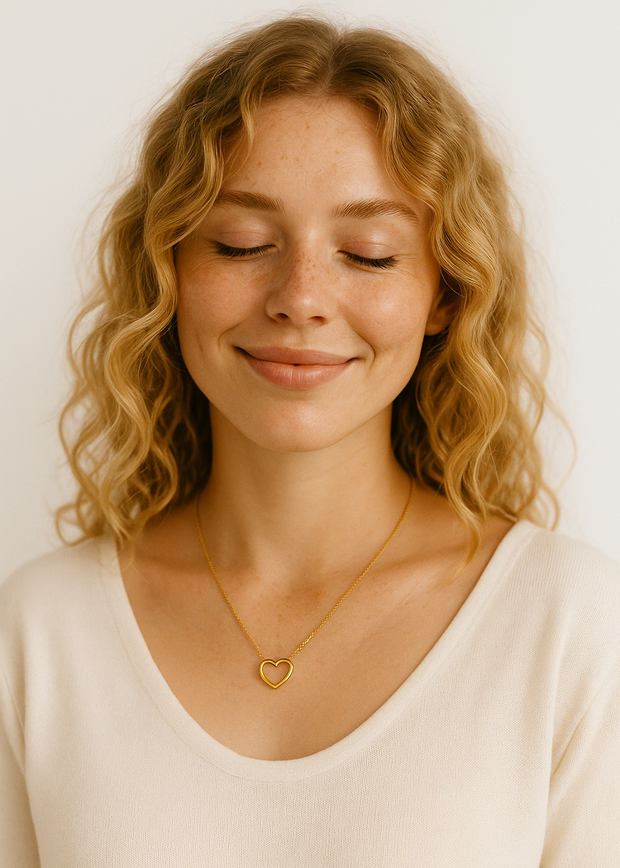 Amora Halskette Silber / Gold