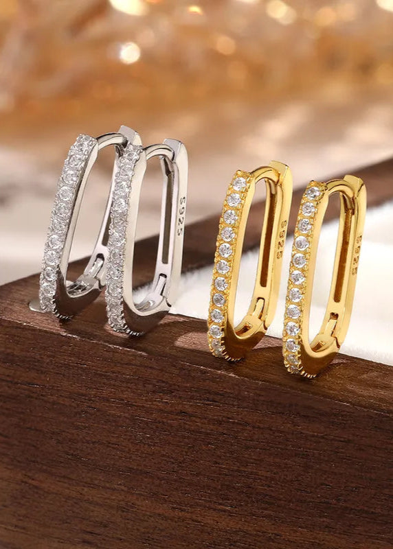 Glam Ohrringe – 925 Sterling Silber in Gold & Silber