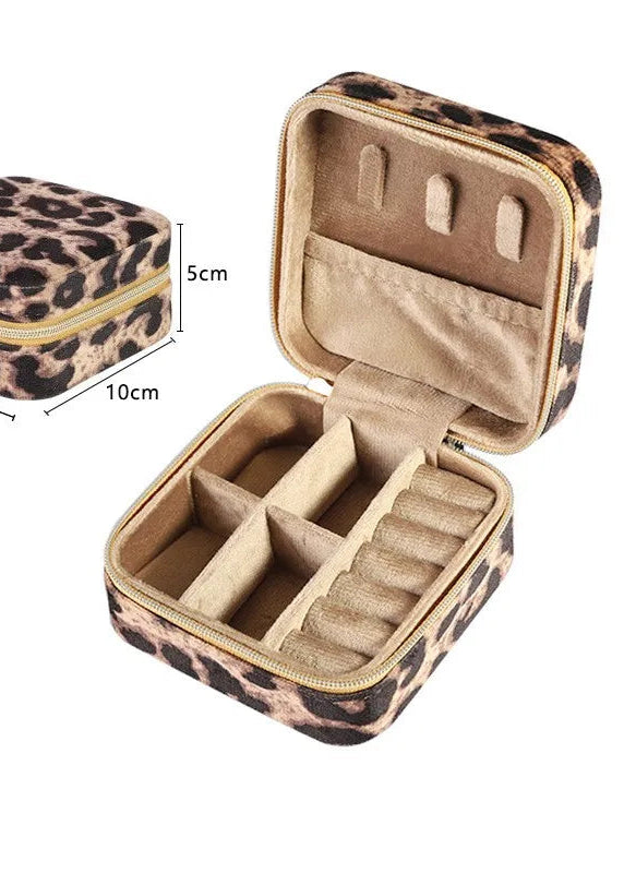 Schmuckaufbewahrung Leopardenmuster