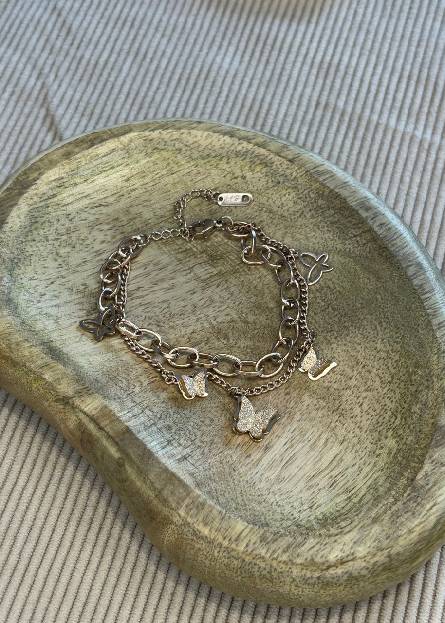 armband mit schmetterlingen