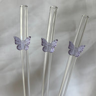 Butterfly Stohhalm