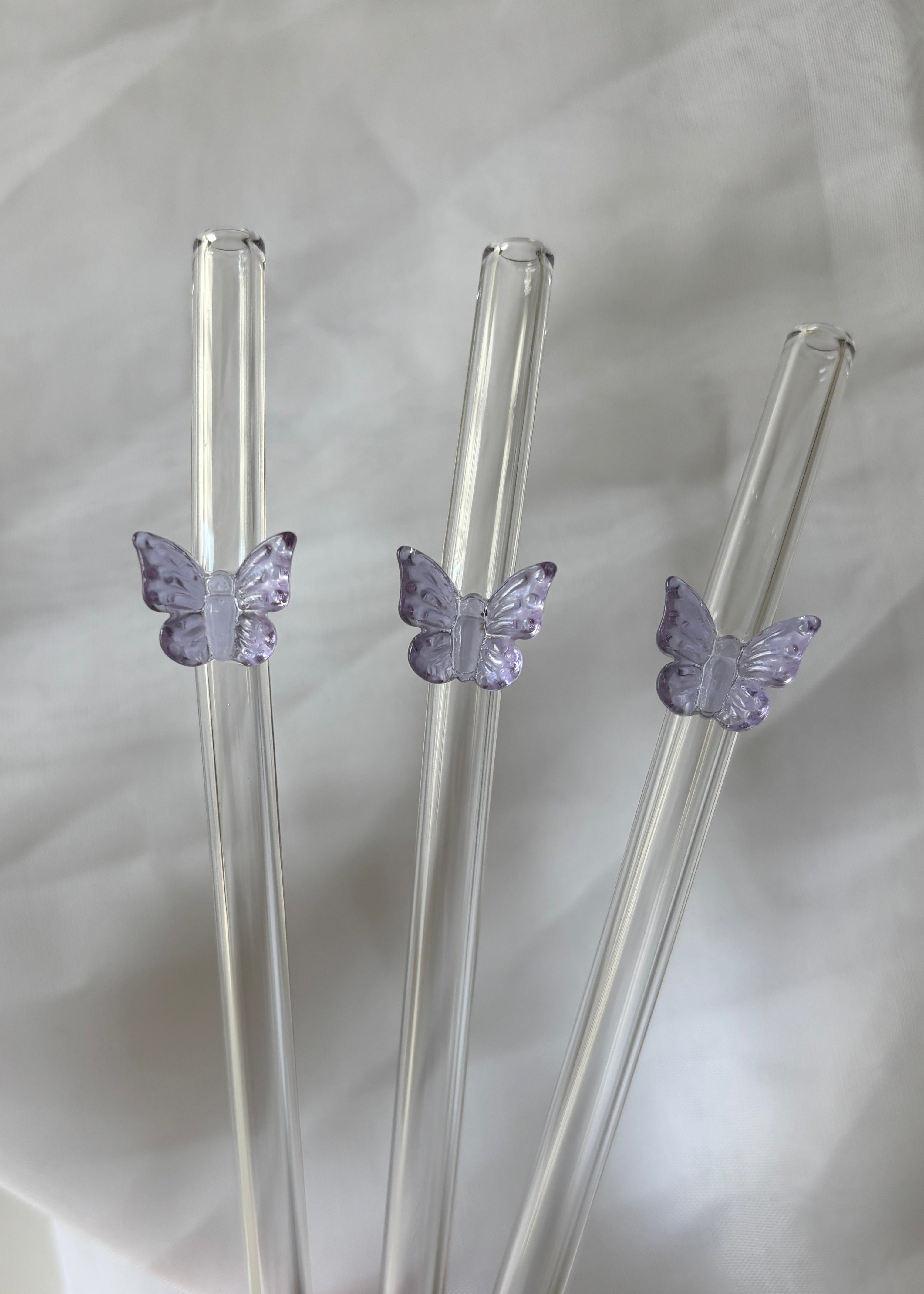 Butterfly Stohhalm