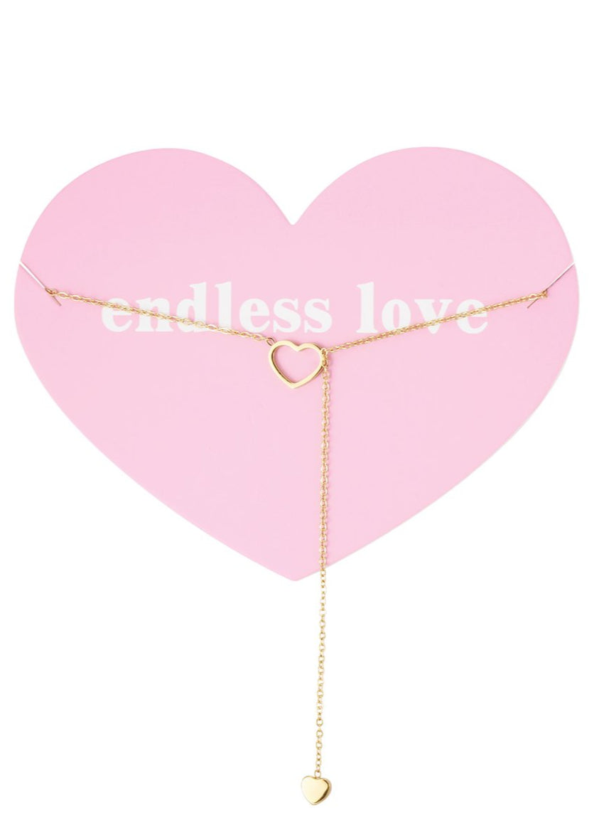 ' My Love ' Halskette Gold