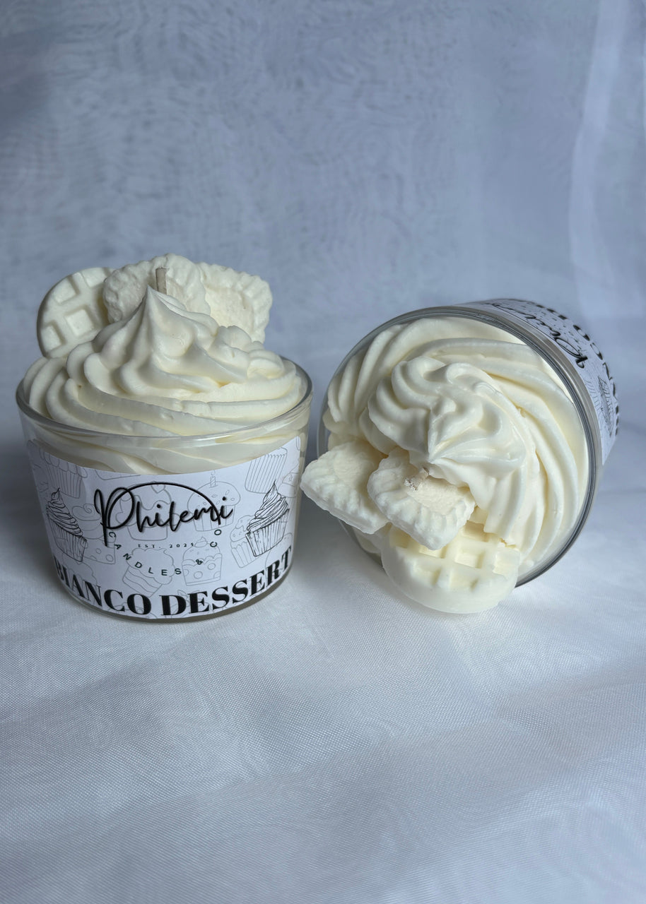 Bianco Dessert Kerze
