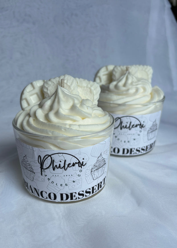 Bianco Dessert Kerze