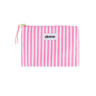 Make-Up Bag Pink Stripes