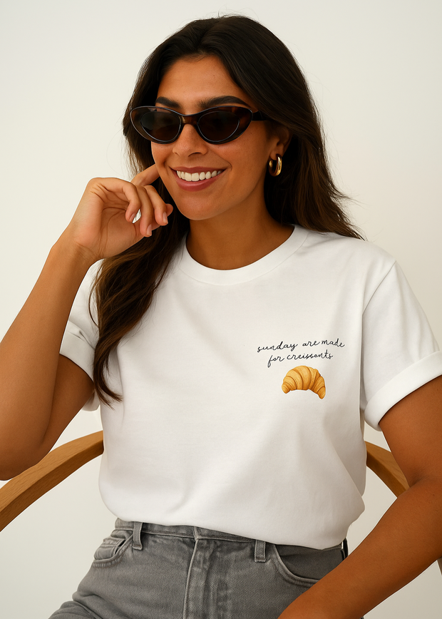 Sundays are made for Croissants Tshirt
