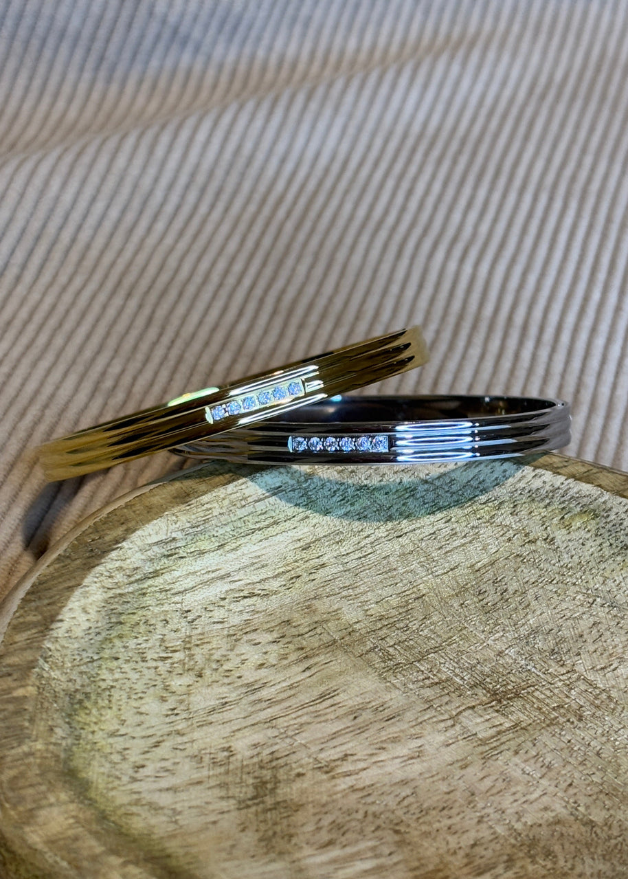 armreif glitzer modern