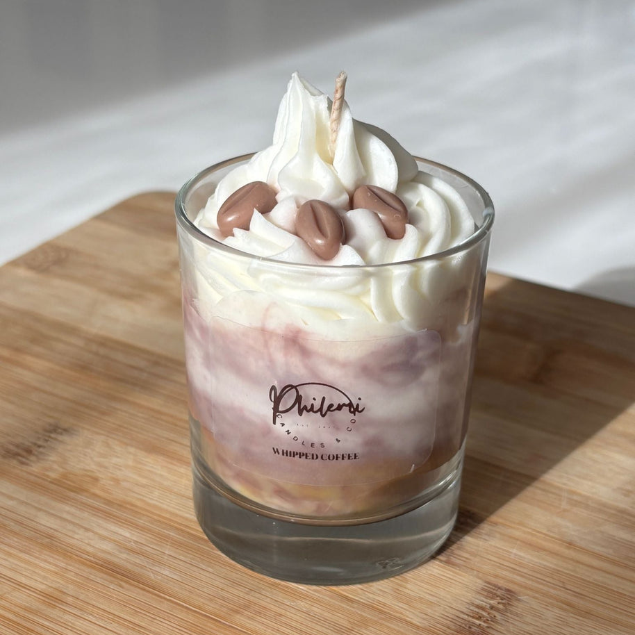 Whipped Coffee Kerze