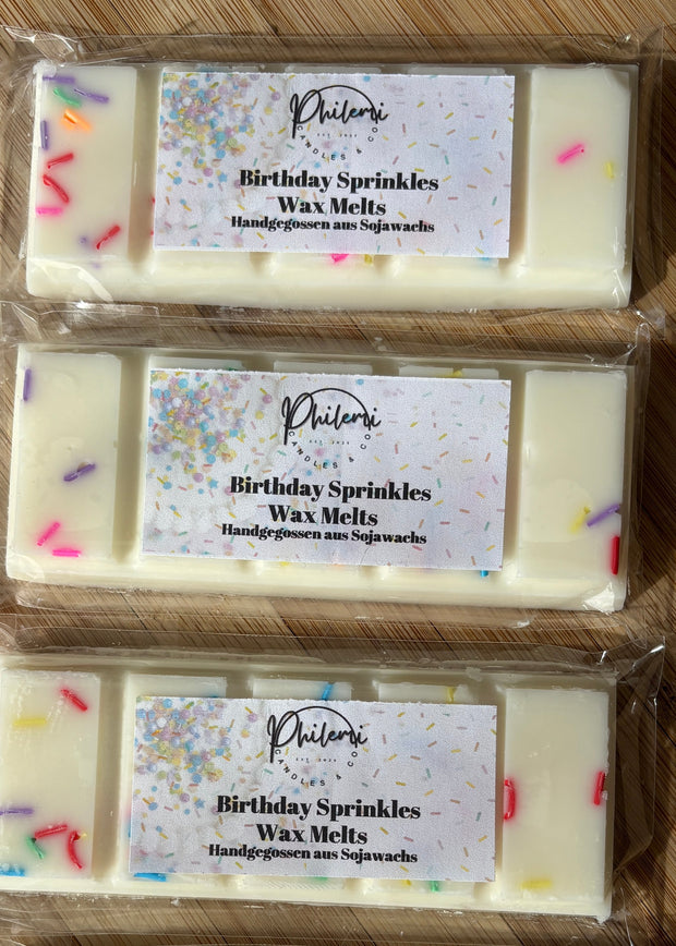 Wax Melt - Birthday Cake - Snap Bar