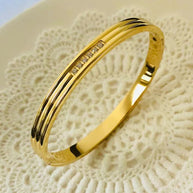 Hera Armreif – Schmaler Glitzerarmreif Gold/Silber