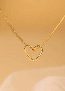 Amora Halskette Silber / Gold