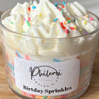 Birthday Sprinkles Kerze
