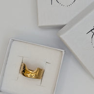 Ring Gold Abstrakt voa 18 Karat