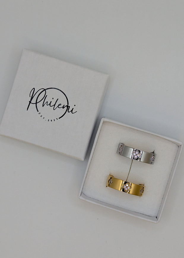 cartier ähnlicher gold statement ring