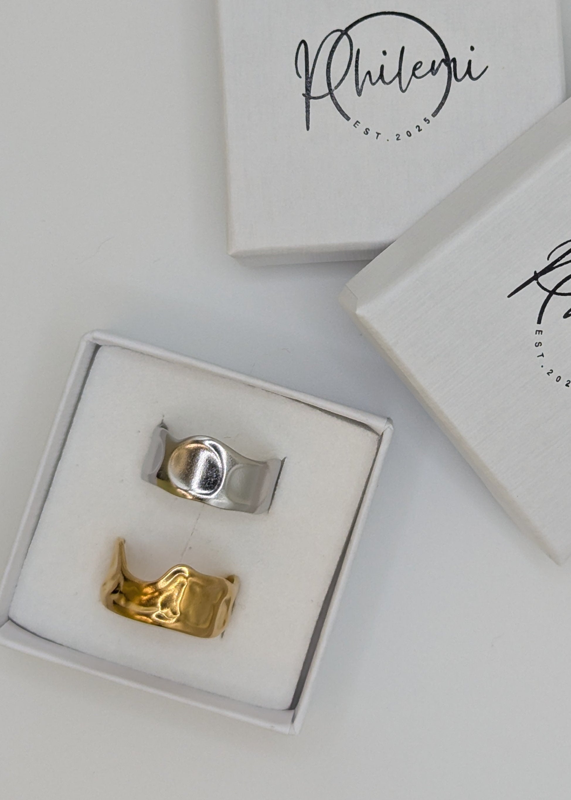 Nova Ring Gold und Silber