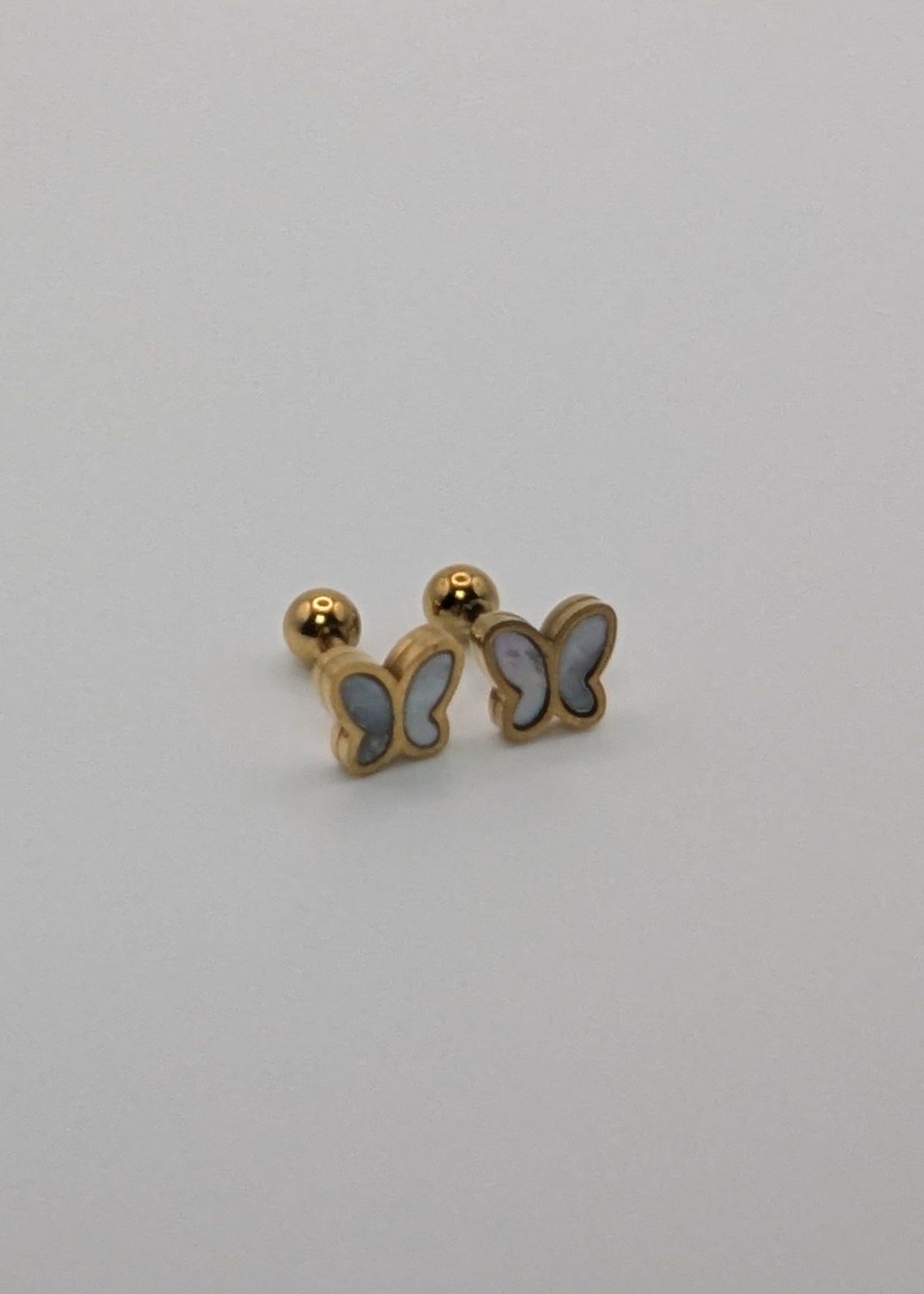 schmetterling ohrring stecker piercing