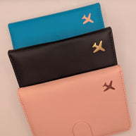 Reisepasshülle mit Kartenfächern